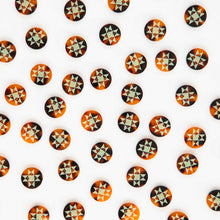 Load image into Gallery viewer, Sarah Hearts - Quilt Star Small 5/8" Buttons
