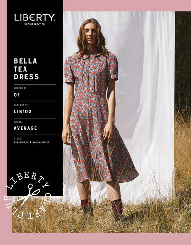 Liberty Sewing Pattern - Bella Tea Dress Sizes 6-14