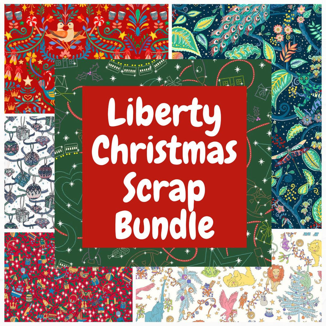 Liberty Fabrics Tana Lawn®- Christmas Scrap Bundle