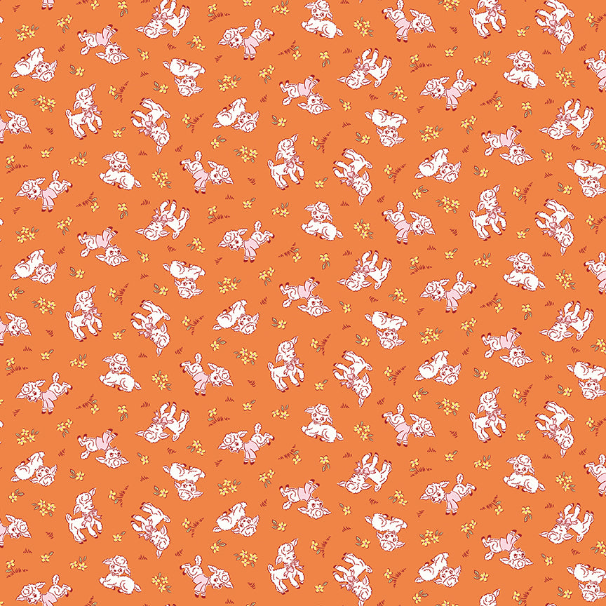Traditional 30s - Lambs in Orange