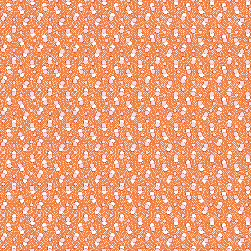 Traditional 30s - Dots in Orange
