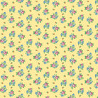 Traditional 30s - Scattered Floral in Yellow