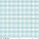 1/8" Small Gingham in Aqua