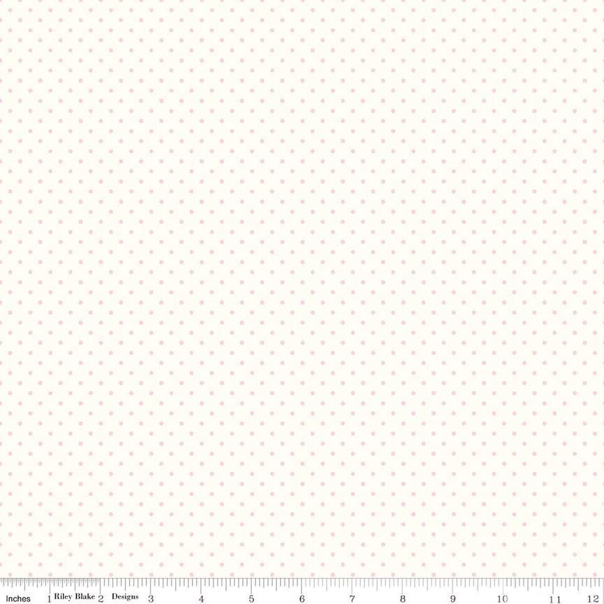 Le Creme Swiss Dot in Baby Pink