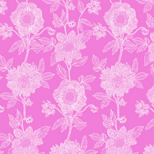 Load image into Gallery viewer, Silhouette - Stitched Dahlia in Fuchsia
