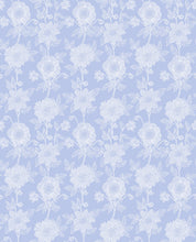 Load image into Gallery viewer, Silhouette - Stitched Dahlia in Cornflower
