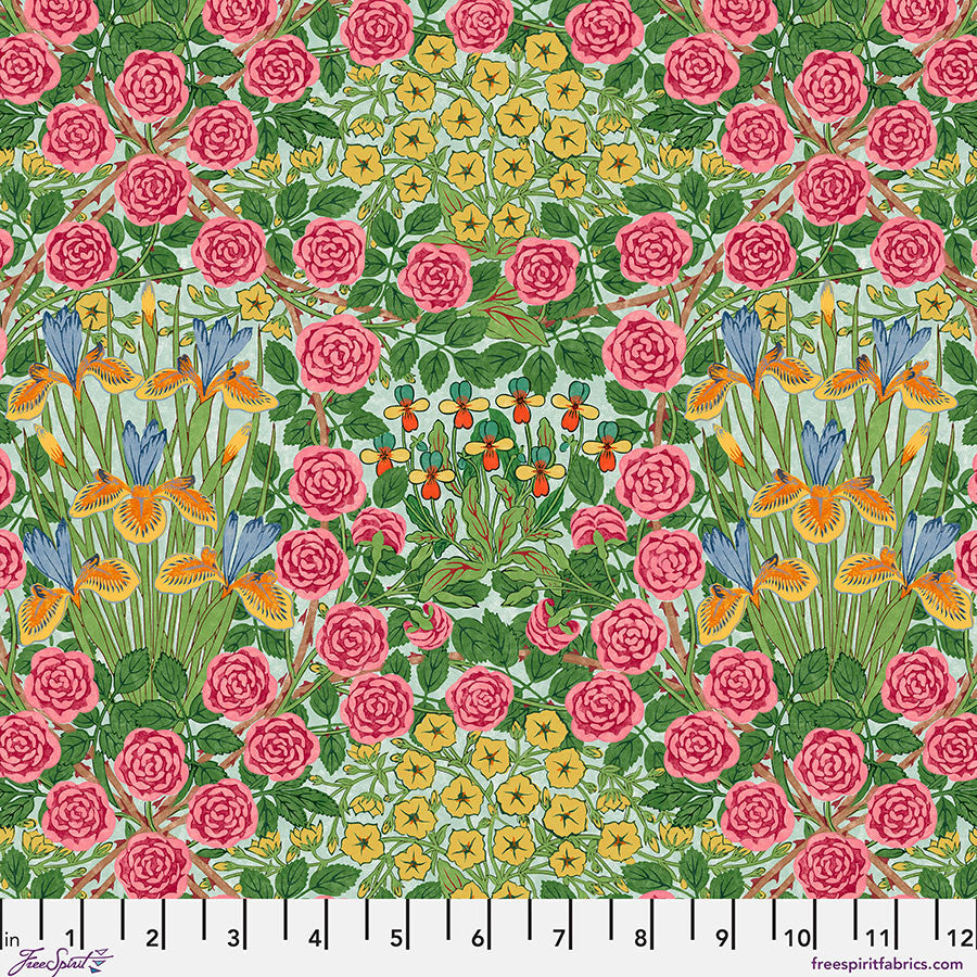 Bedford Park Cotton Lawn - Campanula in Seaglass
