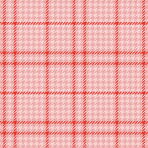 Christmas in Color - Holiday Check in Candycane