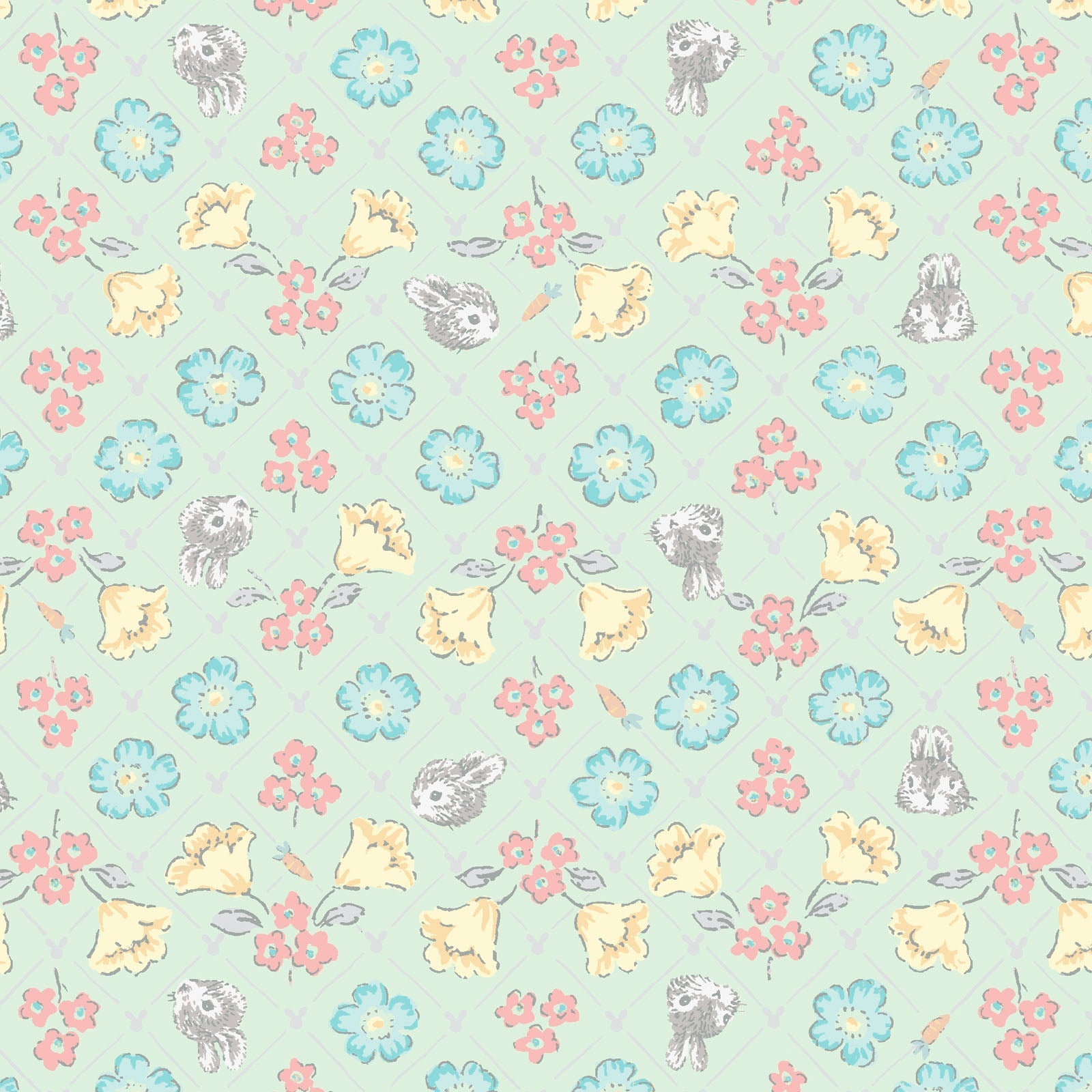 Find Me - Bunny 3D Mint