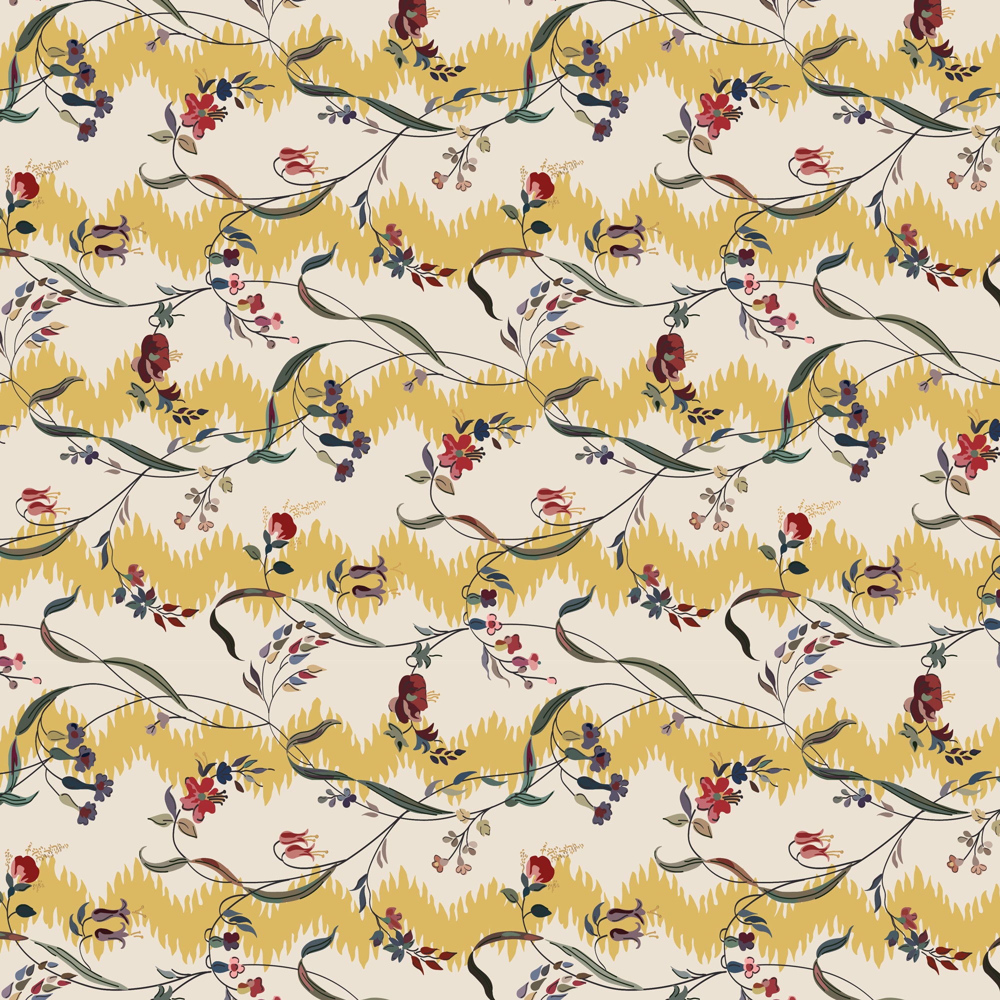Heritage Garden - Meadow Lane in Yellow