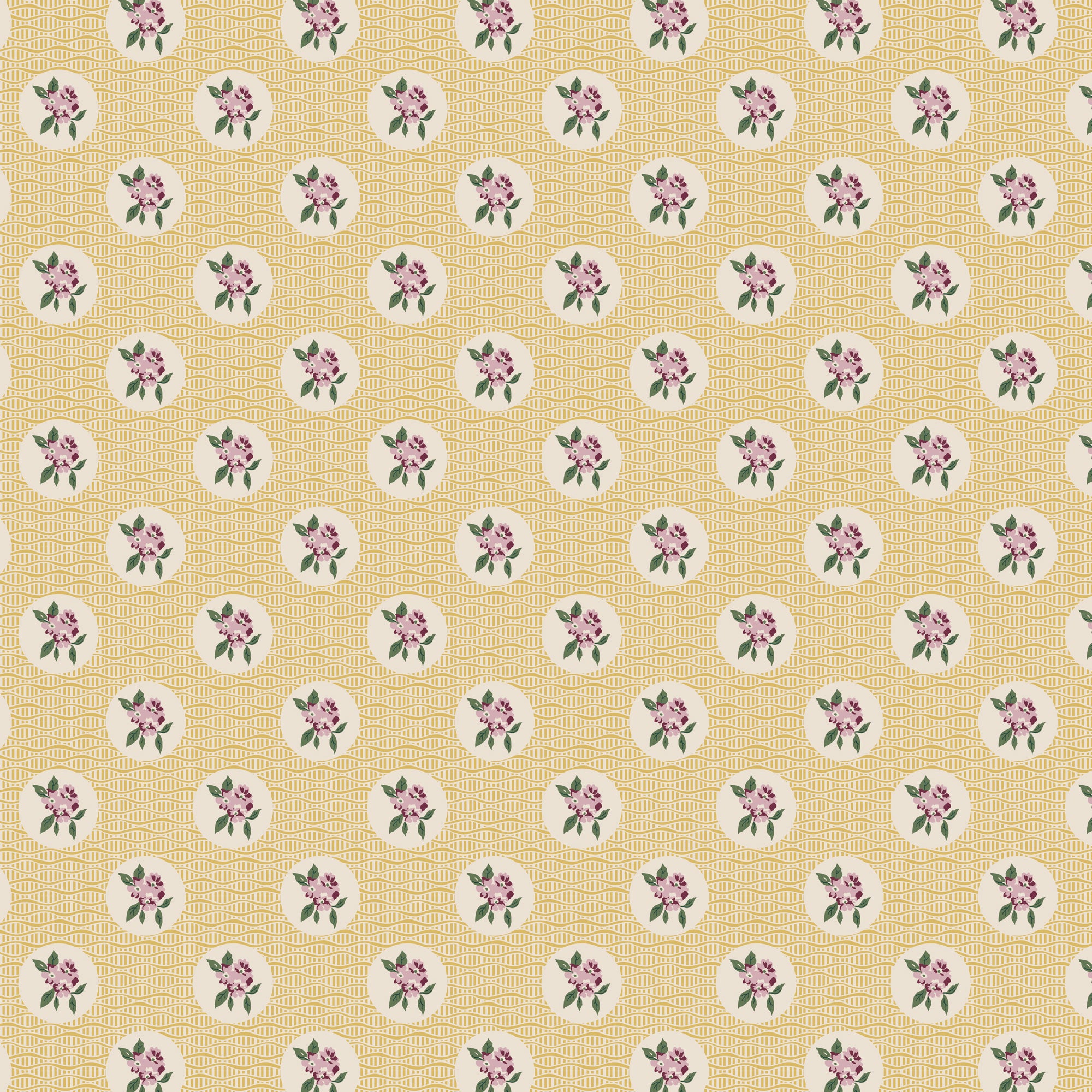 Heritage Garden - Cobblestone Flowers in Yellow