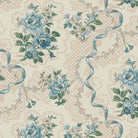 Constance - Rosemarie in Blue on Cream