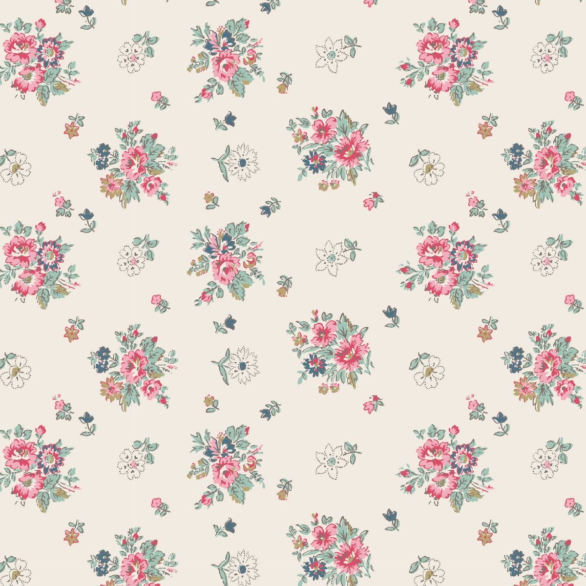 Darling Buds of May - Octavia in Cream