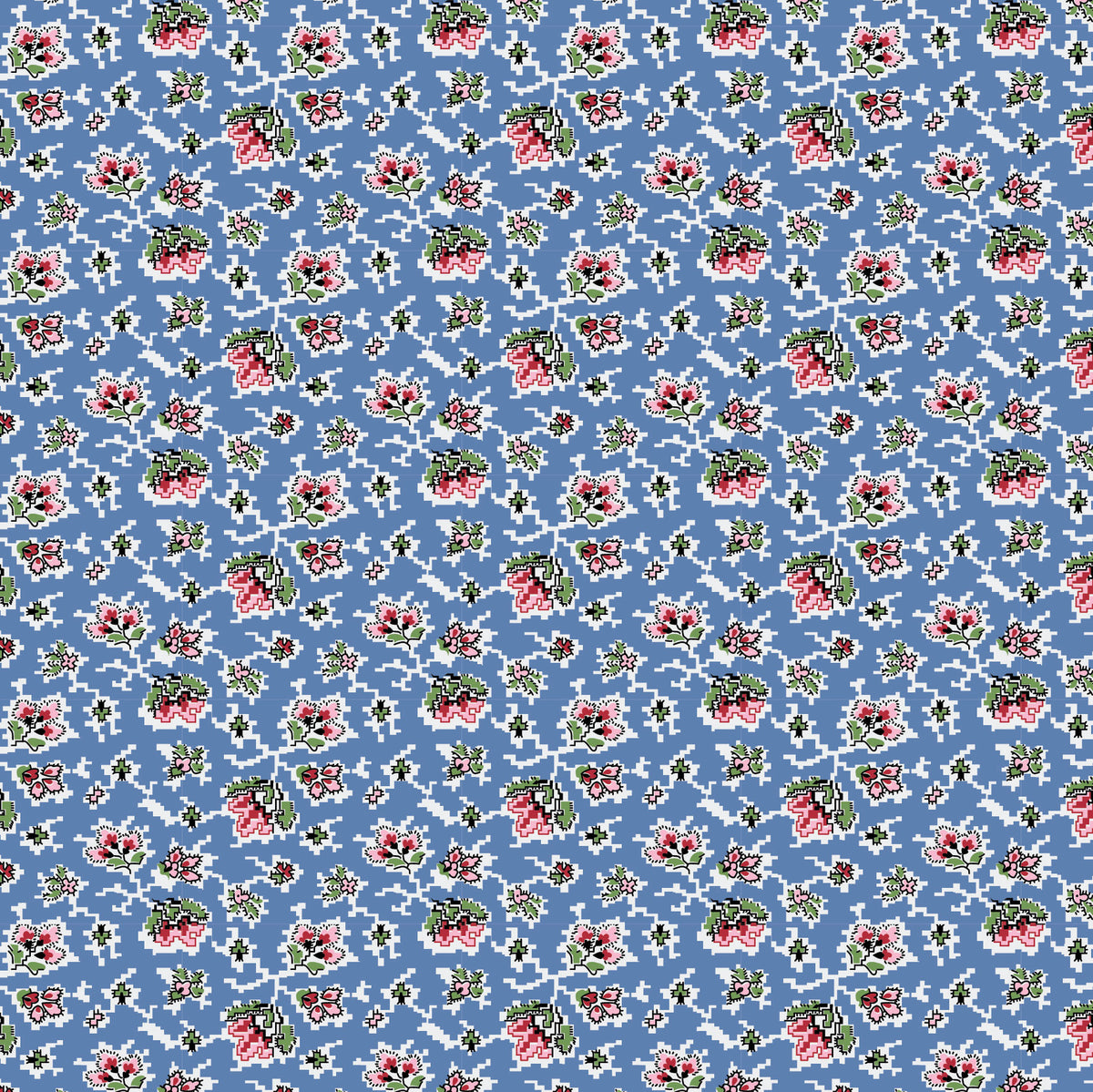 Darling Buds of May - Vivien in Blue