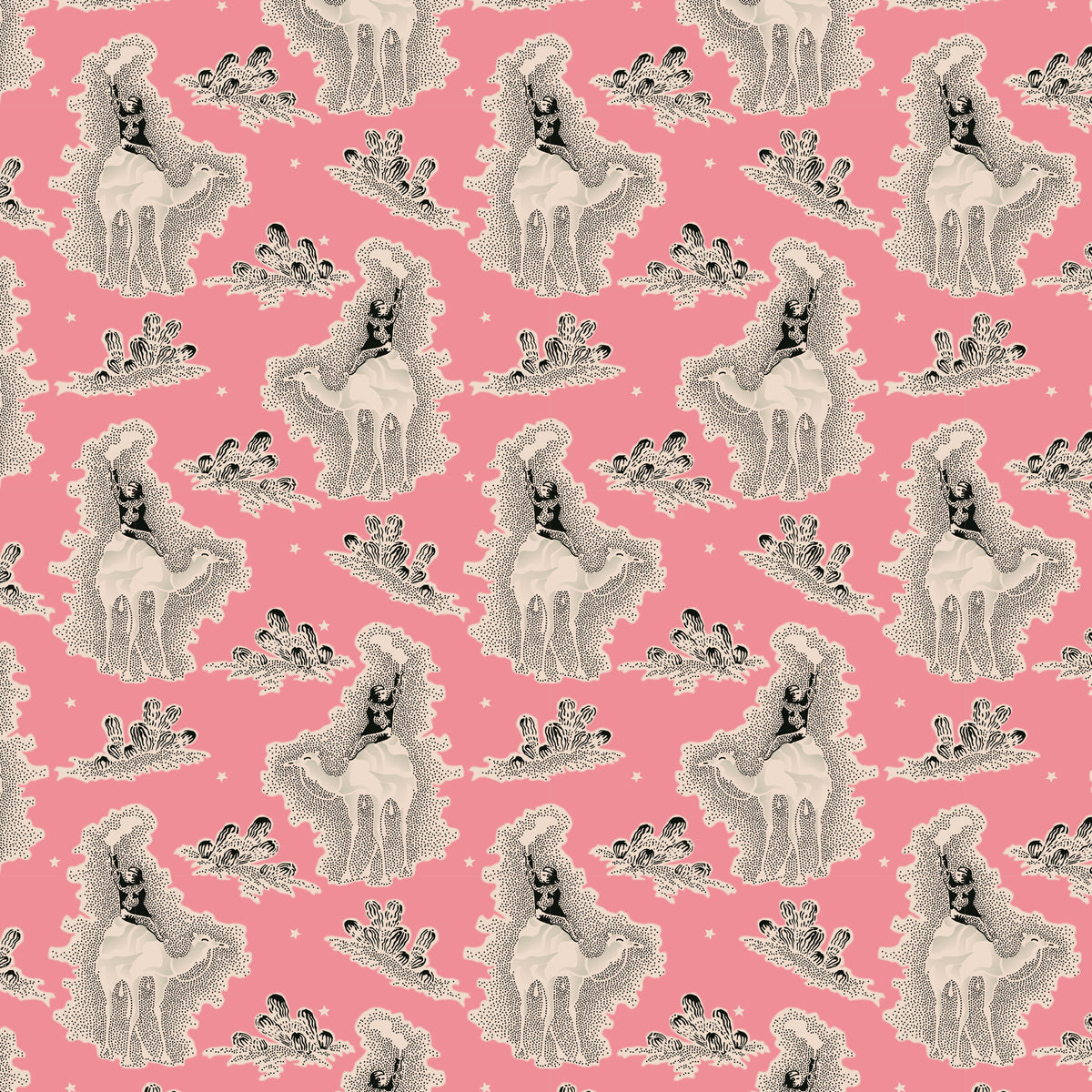 Elephant & Castle - Camel Ride in Pink