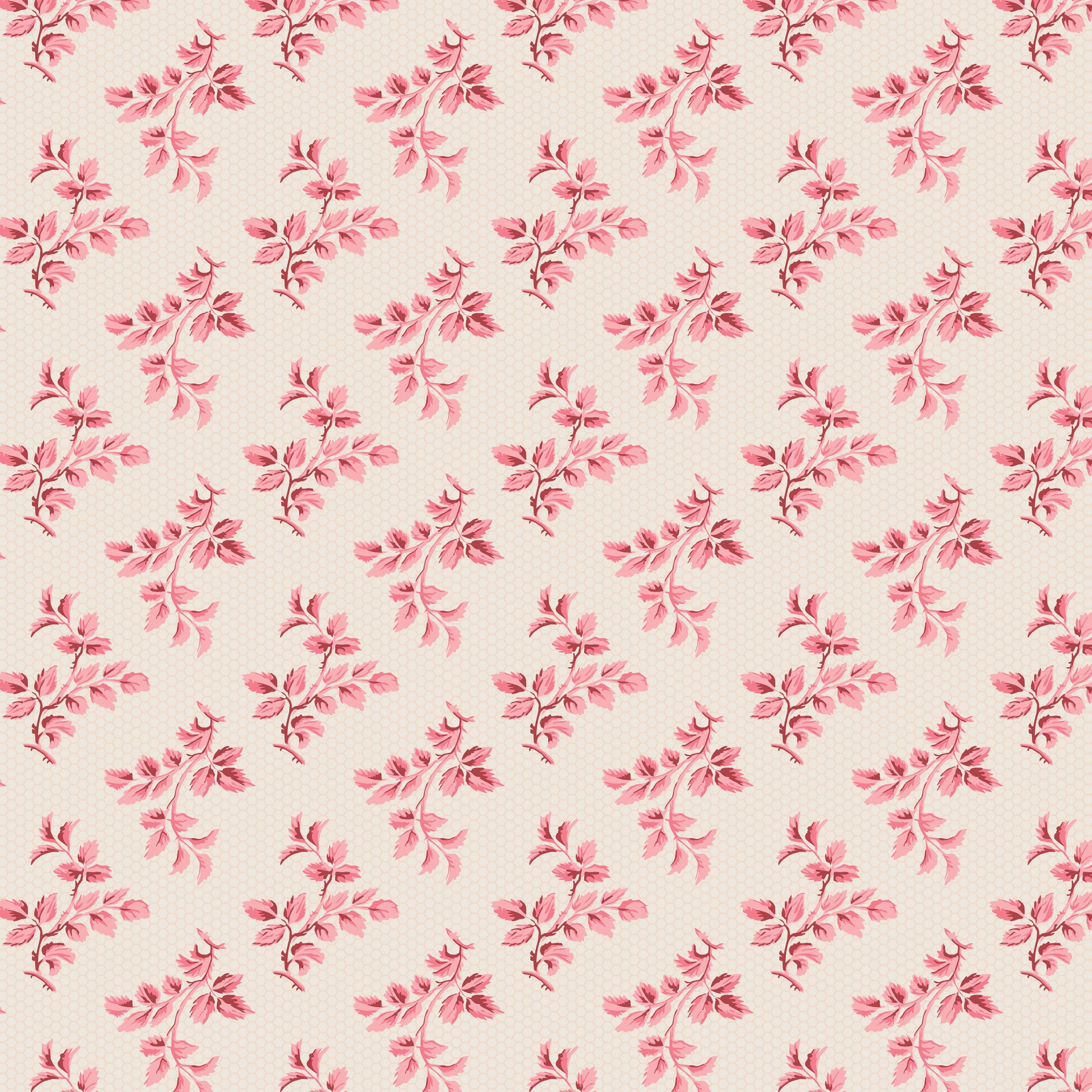 Elephant & Castle - Leaf Spray in Pink