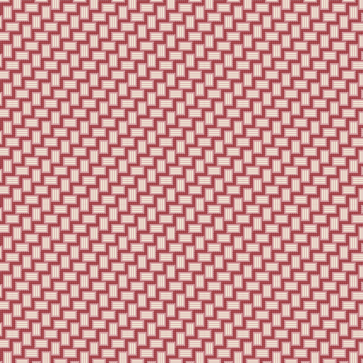 The Gooch Coverlet - DV7837 in Red