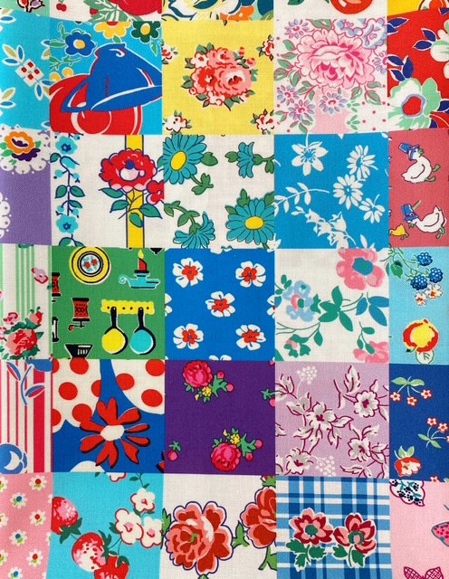 Momnson - Feedsack Patchwork Print