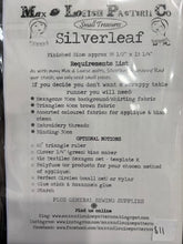 Load image into Gallery viewer, Silverleaf Quilt Pattern
