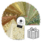 Secret Stash Favorites Chestnut Fat Quarters 30pcs