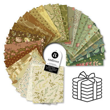 Secret Stash Favorites Chestnut Fat Quarters 30pcs