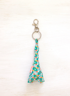 Eiffel Tower Keychain - Sunset Emerald