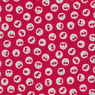 Happy Message - Berries on Doilies in Red