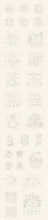 Load image into Gallery viewer, Stitchery Handy Stitches  - Pre-Printed Linen Embroidery Panel

