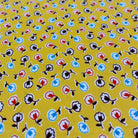 Momnson - Multicolored Autumn Flowers on Yellow