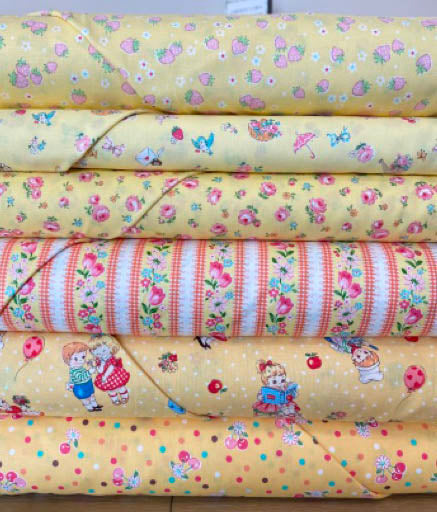 Atsuko Matsuyama - Fat Quarter Bundle Yellow 6