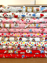 Load image into Gallery viewer, Margaret and Sophie&#39;s House Half Yard Bundle in Pink and Red 11 + Panels
