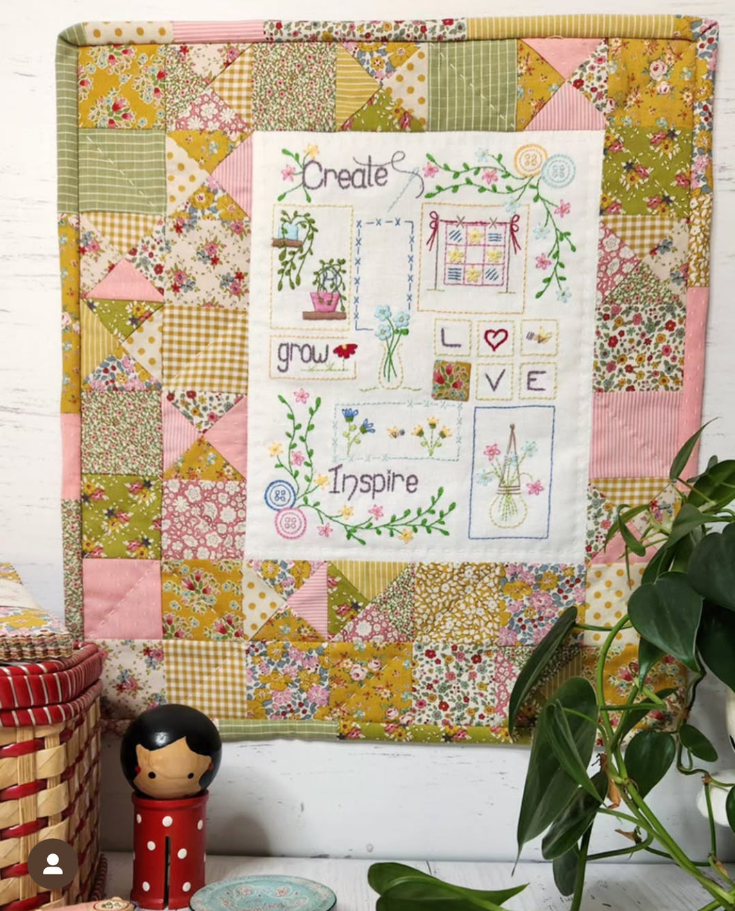 **Pre-Order Create and Inspire Mini Quilt Kit (arrives mid February)