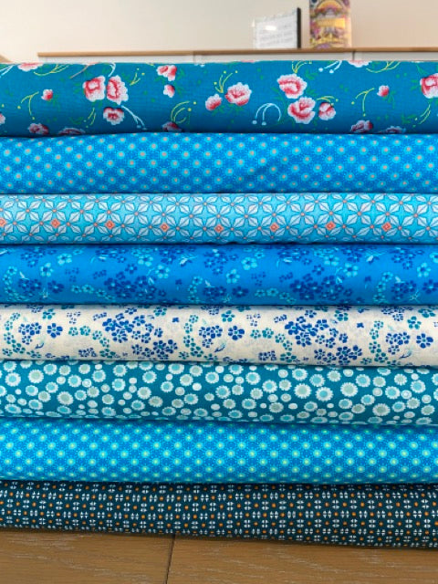 Petit Pan Ocean Fat Quarter Bundle of 8