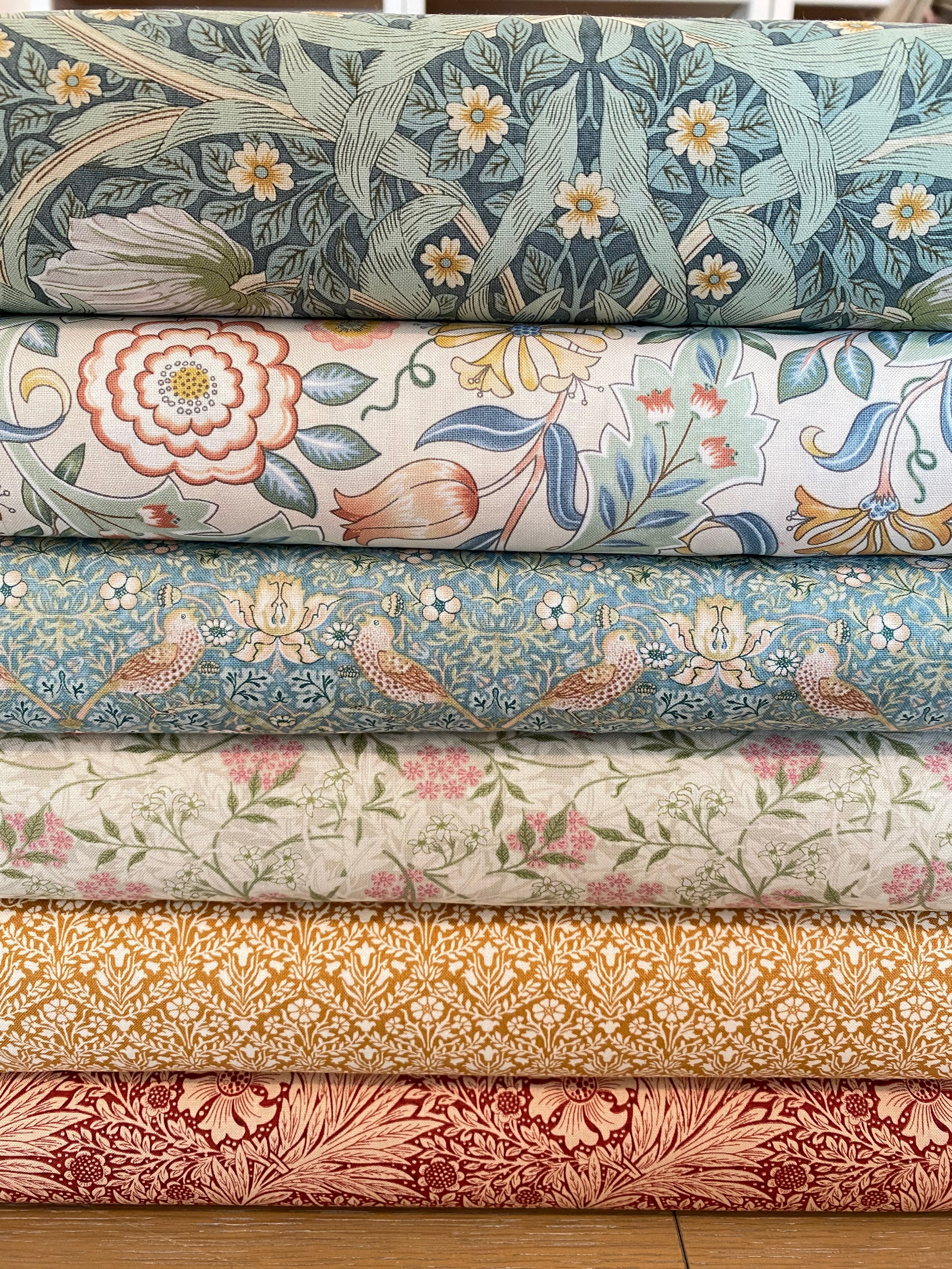 Morris & Co - Lush Half Yard Bundle of 6