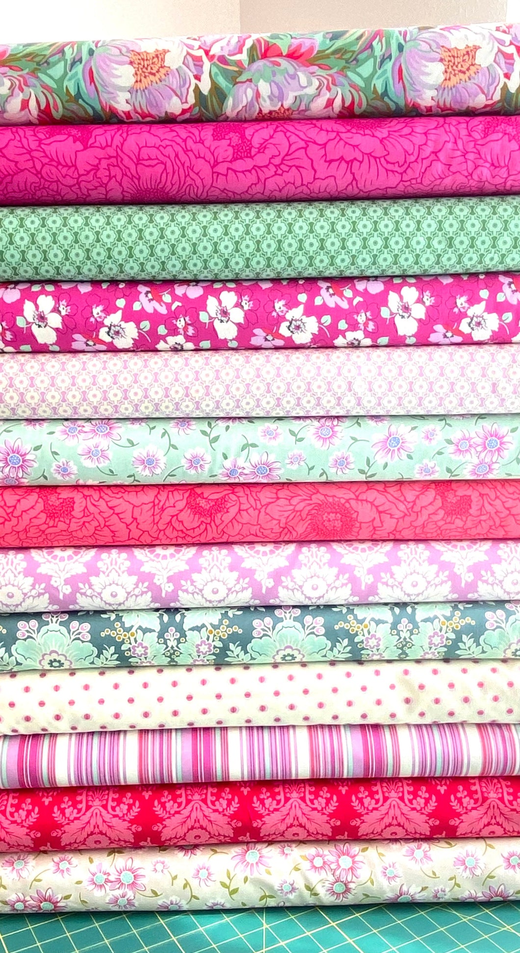Full Bloom Half Yard Bundle Pink 13