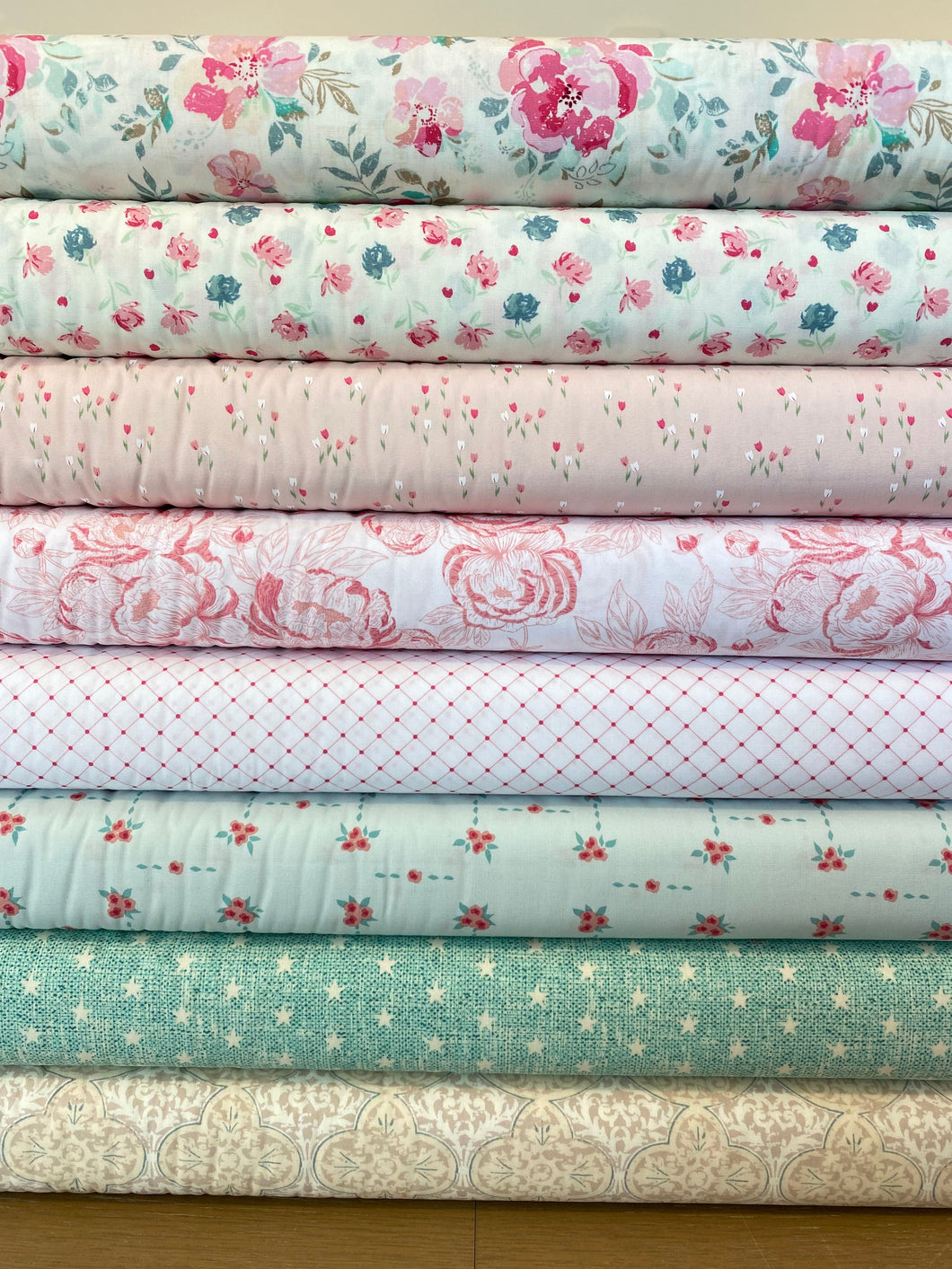 Romantica - Half Yard Bundle of 8