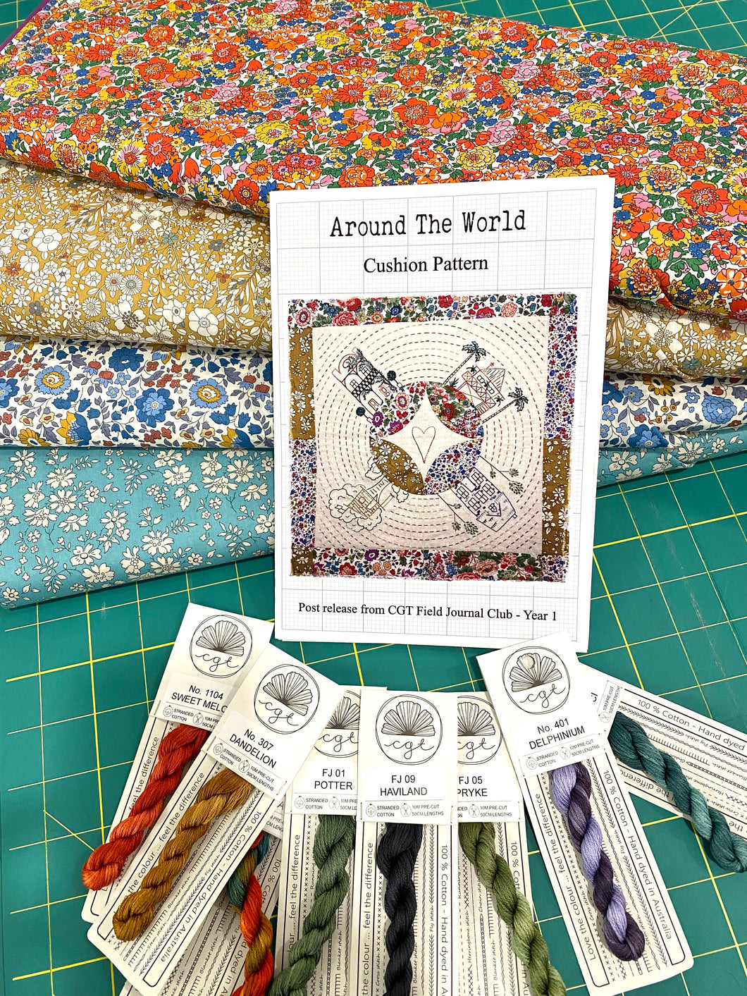 Around The World Cushion (Pillow) Kit