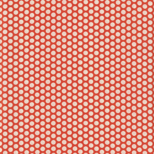 Kei Fabric - Punchdot on Tangerine