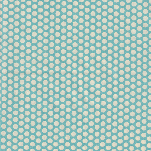 Kei Fabric - Punchdot on Aqua