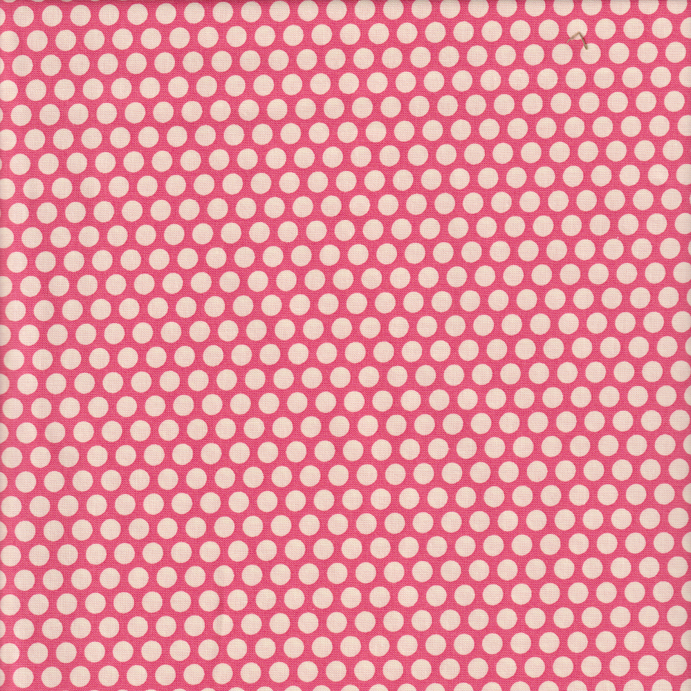 Kei Fabric - Punchdot on Pink