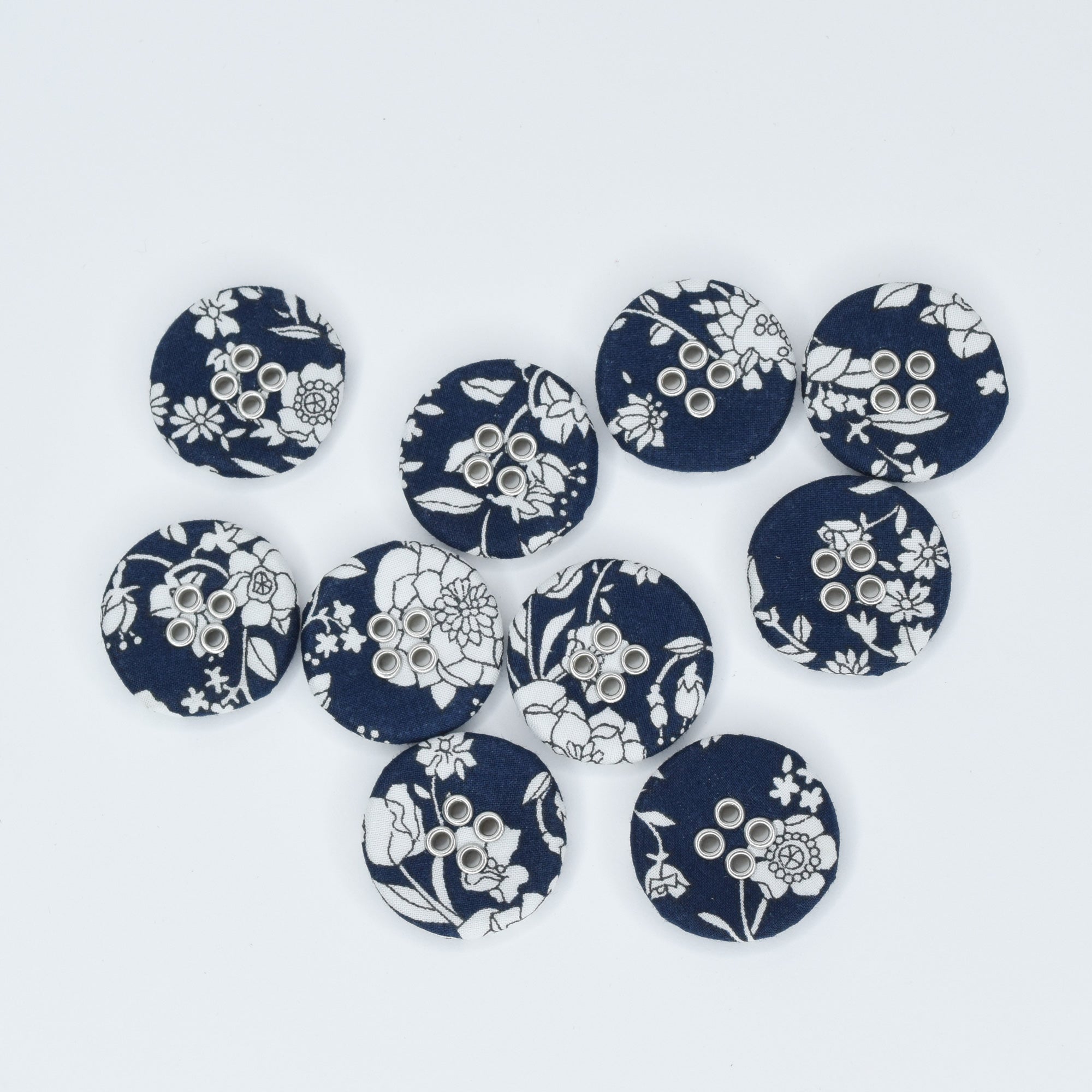 Liberty Button - Summer Blooms A 22mm