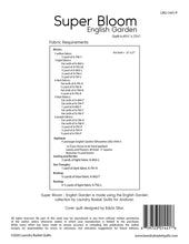 Load image into Gallery viewer, Super Bloom - English Garden Pattern

