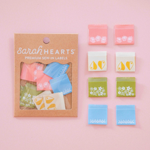 Load image into Gallery viewer, Sarah Hearts Labels - Vintage Patterns Multipack
