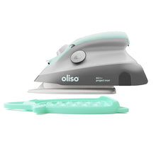 Load image into Gallery viewer, Oliso M2Pro Mini Project Iron With Trivet - Aqua

