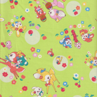 Marron Nagao - Cute Forest Friends on Green