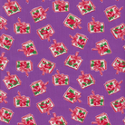 Momnson - Rosy Greetings on Purple