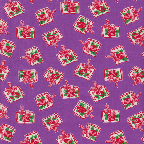 Momnson - Rosy Greetings on Purple