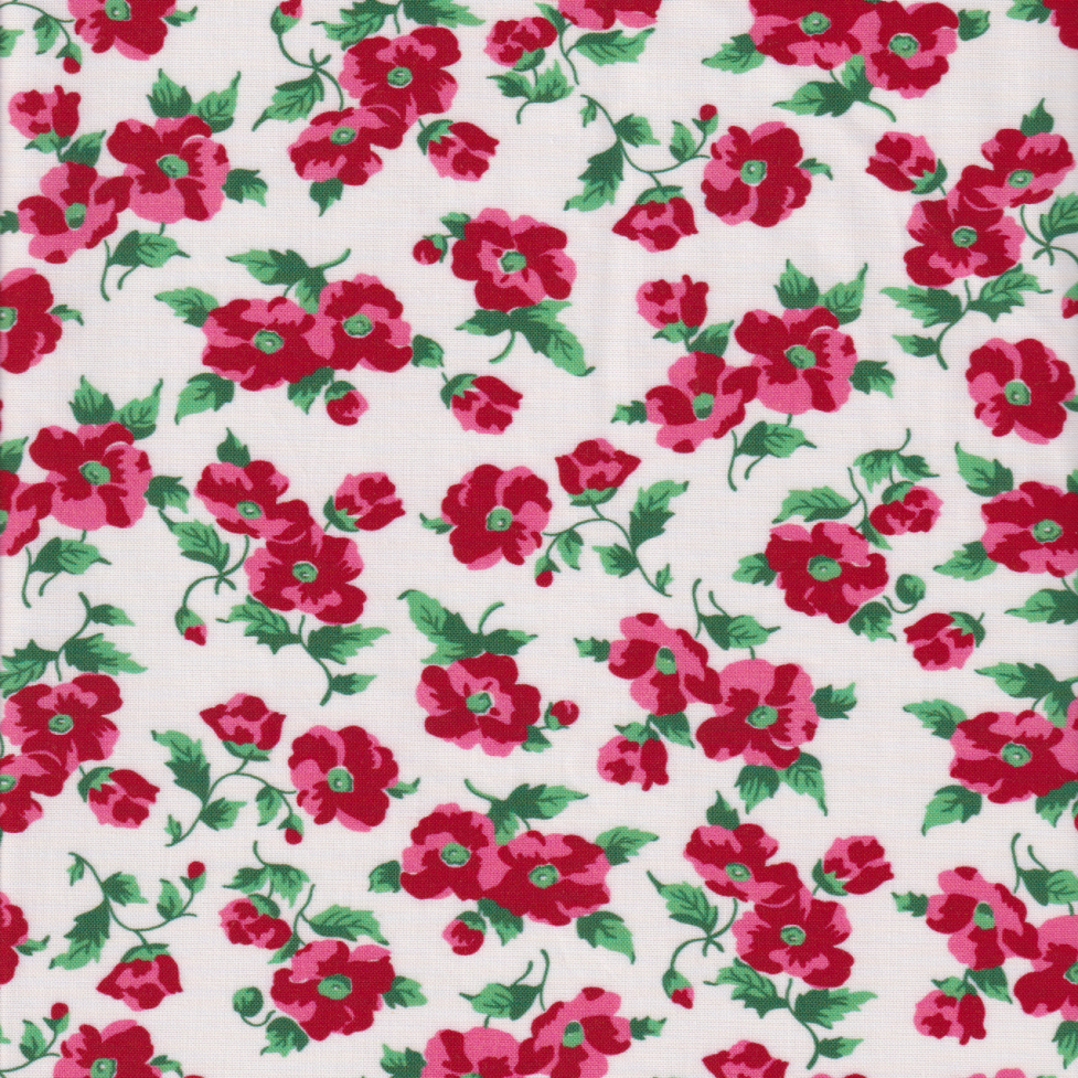 Momnson - Helen in Red on White