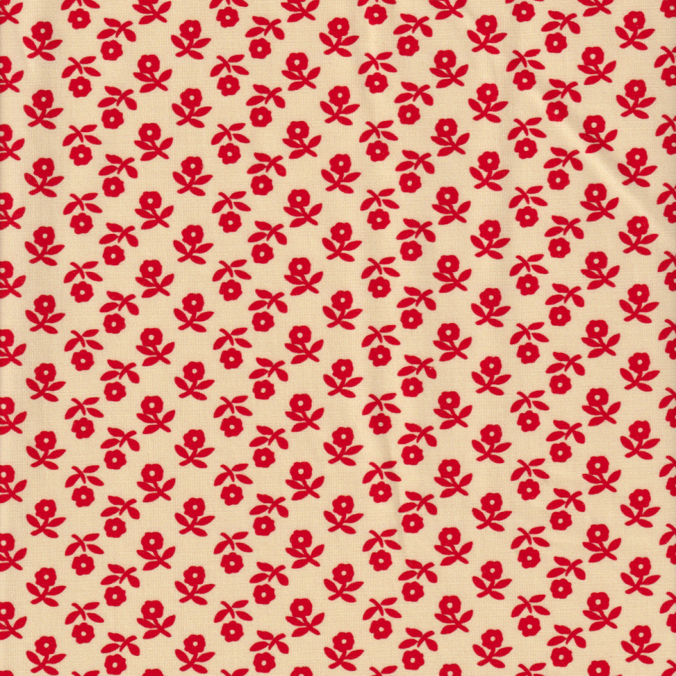 Momnson - Odette in Red on Custard