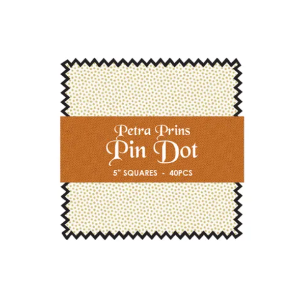 Petra Prins - Pin Dot 5in Squares 40pcs